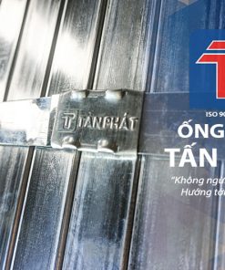 Thép hộp mạ kẽm - Tấn Phát
